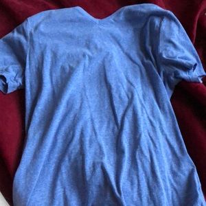 Blue v neck